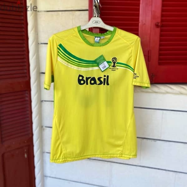 FIFA Brasil World Cup 2014 Brasil #10 Football Jersey. (XXL) 0