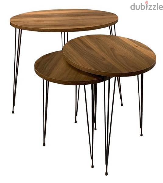 Round Table Set - طاولات 4