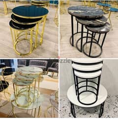 3 Side Tables - ٣ طاولات 0