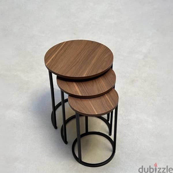 3 Side Tables - ٣ طاولات 4