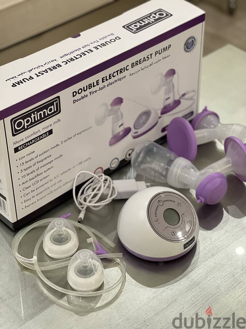 Optimal Double Electric Breast Pump 3