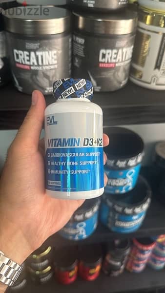 EVL VItamin D3+K2 60 servings