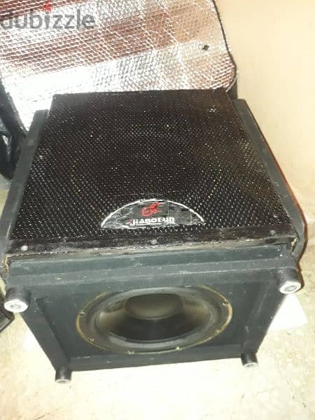 Vintage double bass JBN 900Watts 8ohms SW1:450W + SW2:450W made in USA 4