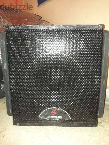 Vintage double bass JBN 900Watts 8ohms SW1:450W + SW2:450W made in USA 2