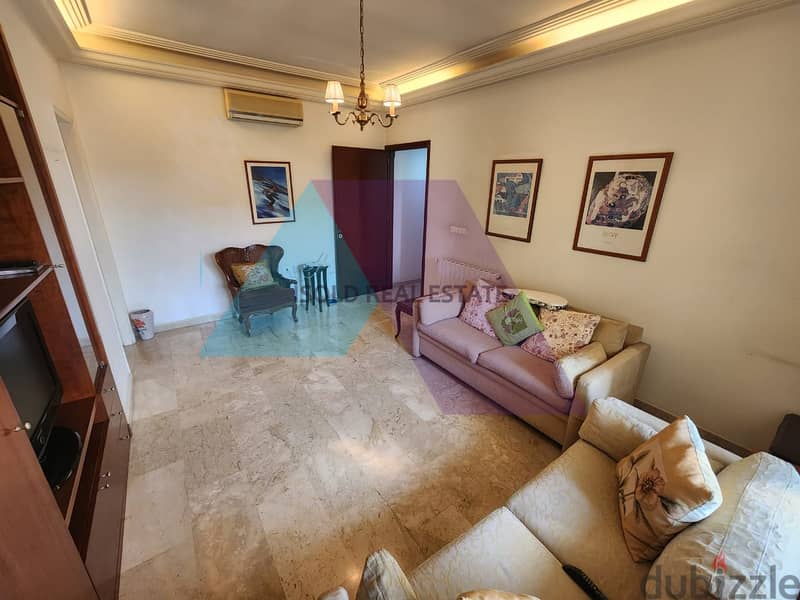 Decorated 270 m2 apartment + Sea & mountain view for sale in Mar Takla 8