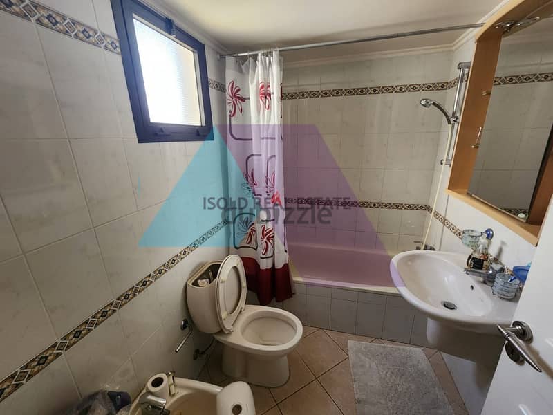 Decorated 270 m2 apartment + Sea & mountain view for sale in Mar Takla 16