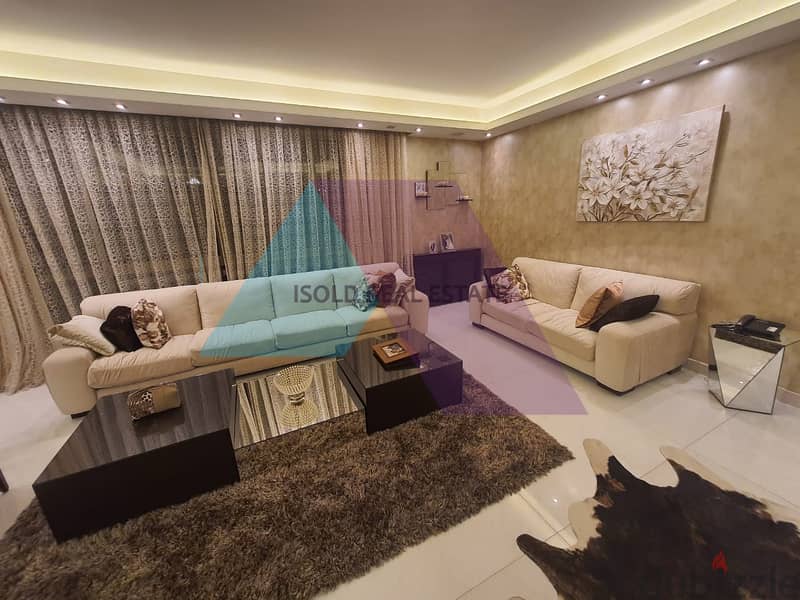 Furnished 360m2 duplex apartment+PanoramicView for sale in Daychounieh 3