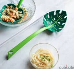 creative jungle leaf shape cooking spoon 3$