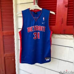 NIKE x NBA Detroit Pistons Milicic #31 Basketball Jersey. (M) 0