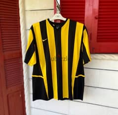 NIKE Black & Yellow Sports T-Shirt 2004. (XXL)