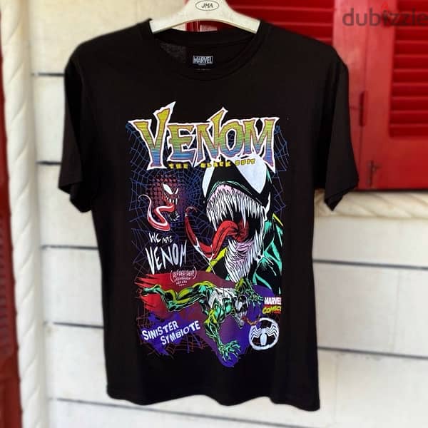 MARVEL “Venom” Black T-Shirt. (M) 1