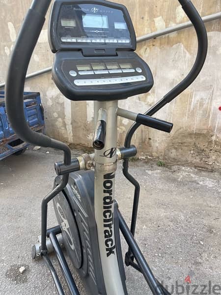 elliptical nordictrack like new for home and gym used heavy duty 4