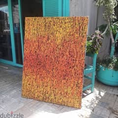 painting on canvas