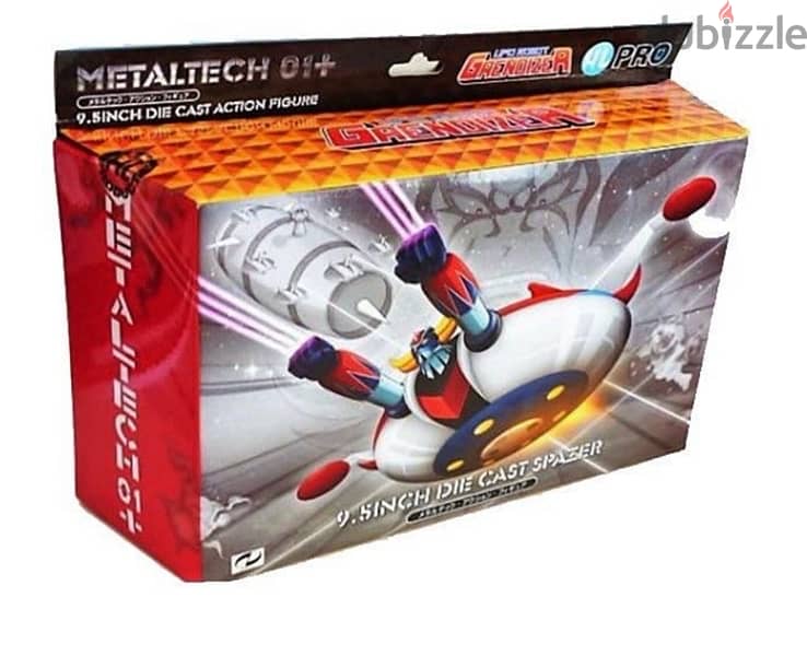 9.5 inch die cast spazer grendizer metal tech hl pro 110$ 0