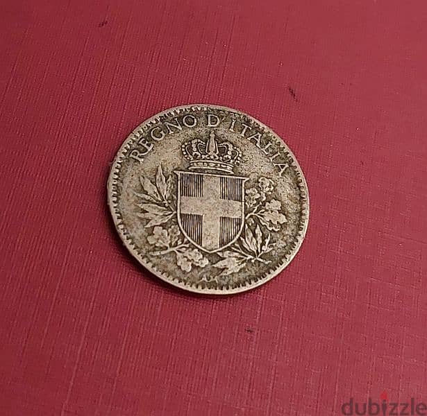 1919 Italy 20 Centesimi Vottorio Emanuele III 1