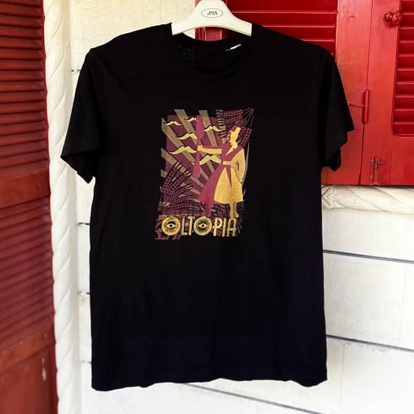 OLTOPIA Black T-Shirt. (L) 1