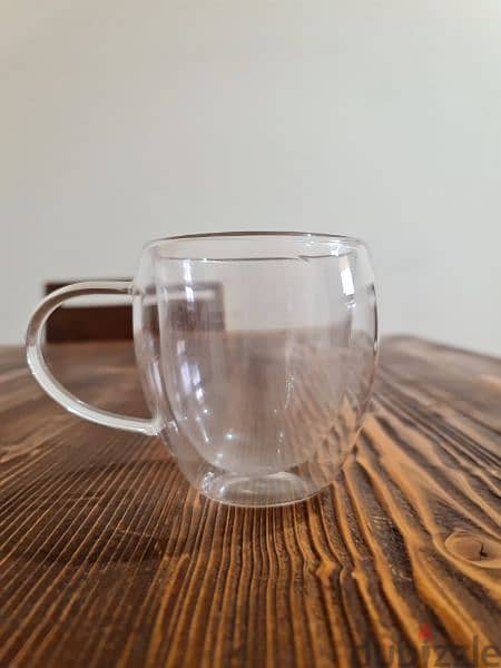 Glass mugs 6