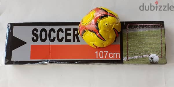 soccer goal  Size 107 cm with football