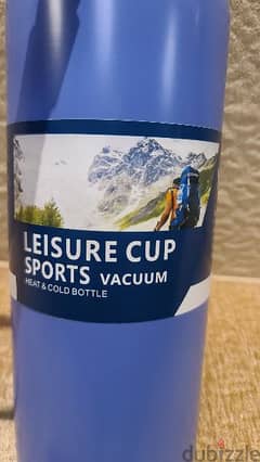 Leisure Vacuum Cup, water bottle , (coffee) Gourde, 800ml with filter. 0