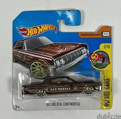 '64 Lincoln Continental Hotwheels diecast car model 1;64