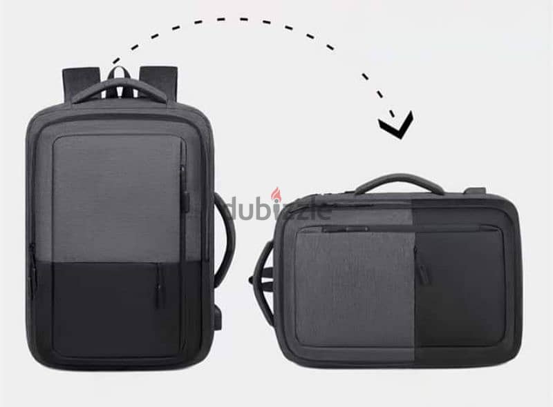 50% OFF convertible backpack laptop bag 3