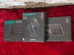 Logitech  mx master 3s mouse + mx Kays S