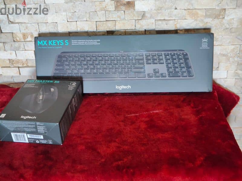 Logitech  mx master 3s mouse + mx Kays S 2