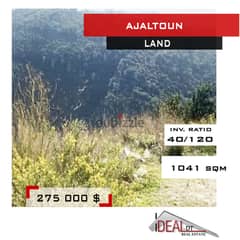 1041 sqm Land for sale in Ajaltoun  ref#kz265 0