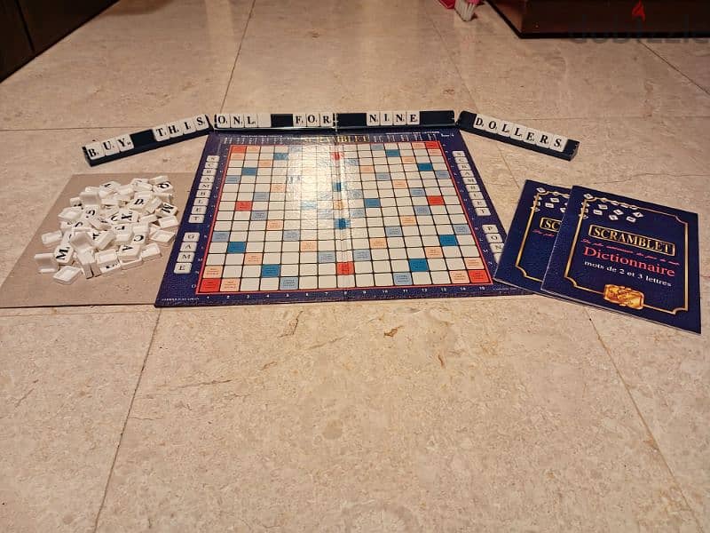 French Scrabble Game 0