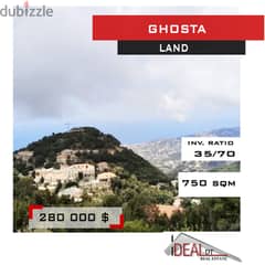 Land for sale in Ghosta 750 SQM أREF#KZ266 0