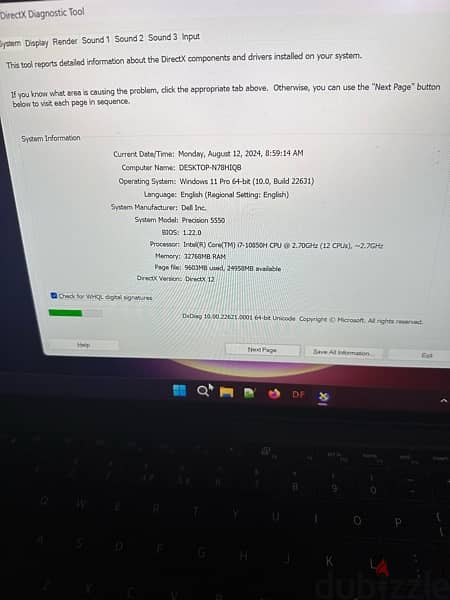 Dell Precision 5550 Laptop 3