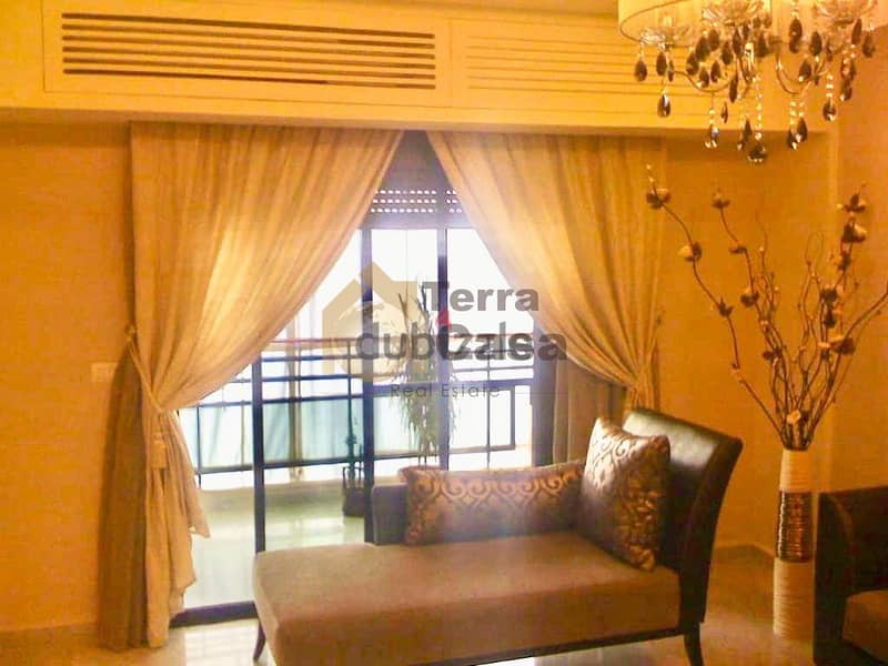 Beit el chaar furnished apartment sea view Ref#3654 0