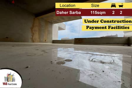 Daher Sarba 115m2 | Under Construction | Payment Facilities | EL EH |