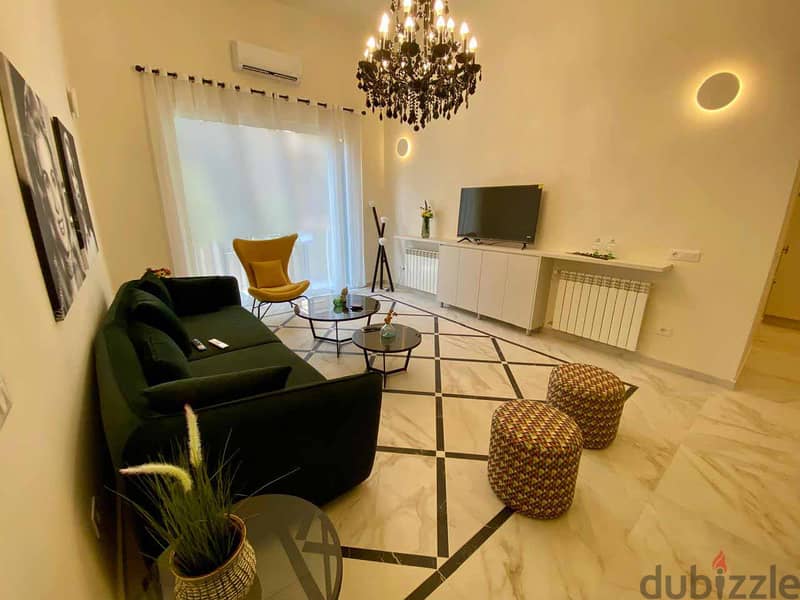 FURNISHED IN CARRE D'OR , ACHRAFIEH (150SQ) 3 MASTER BEDS , (ACR-695) 3