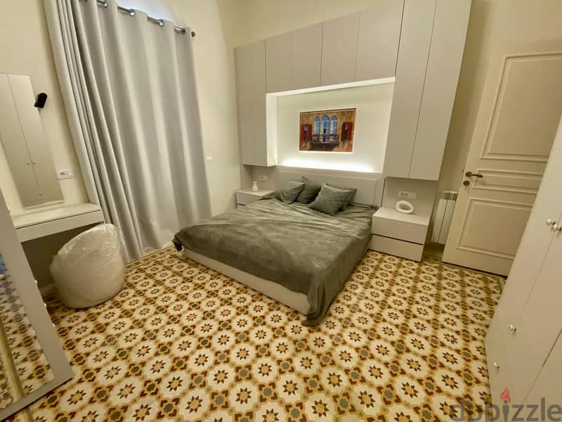 FURNISHED IN CARRE D'OR , ACHRAFIEH (150SQ) 3 MASTER BEDS , (ACR-695) 8