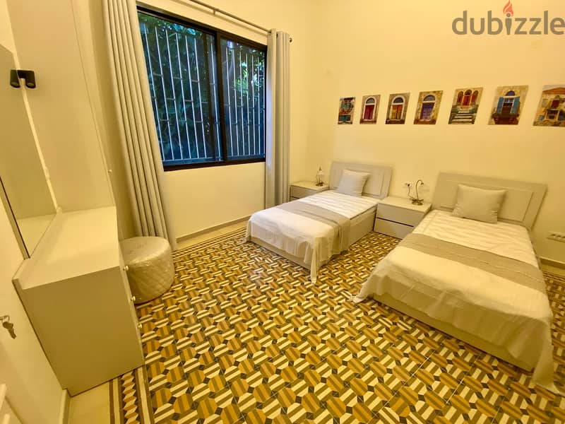 FURNISHED IN CARRE D'OR , ACHRAFIEH (150SQ) 3 MASTER BEDS , (ACR-695) 9