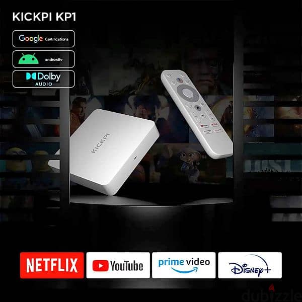 Kickpi Andriod Tv 4k 5