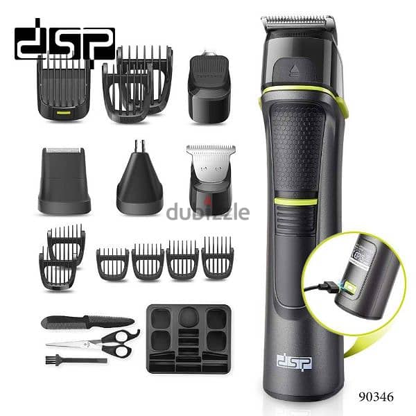 dsp hair and beard trimmer (90346 power:5w) 1