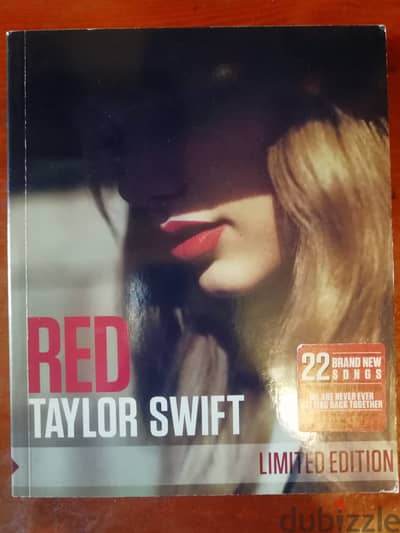 Taylor Swift "Red" album limited edition ( book + cd only )