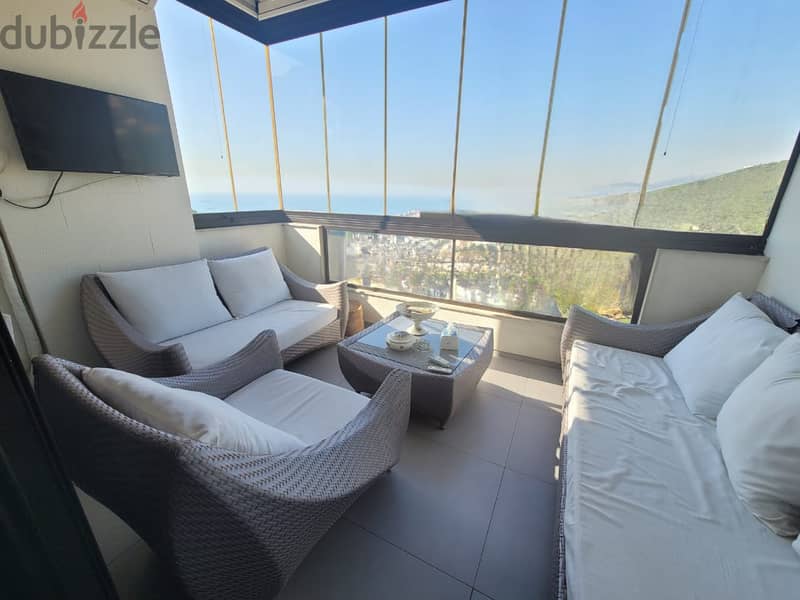 6 MONTH ! SEA VIEW ! FURNISHED AIN SAADE 170SQ PRIME, RRR-026 3