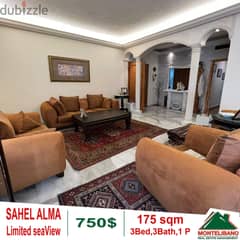 Apartment for rent in Sahel Alma!!