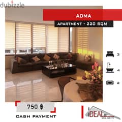 Furnished Apartment for rent in Adma 220 sqm ref#jh17355