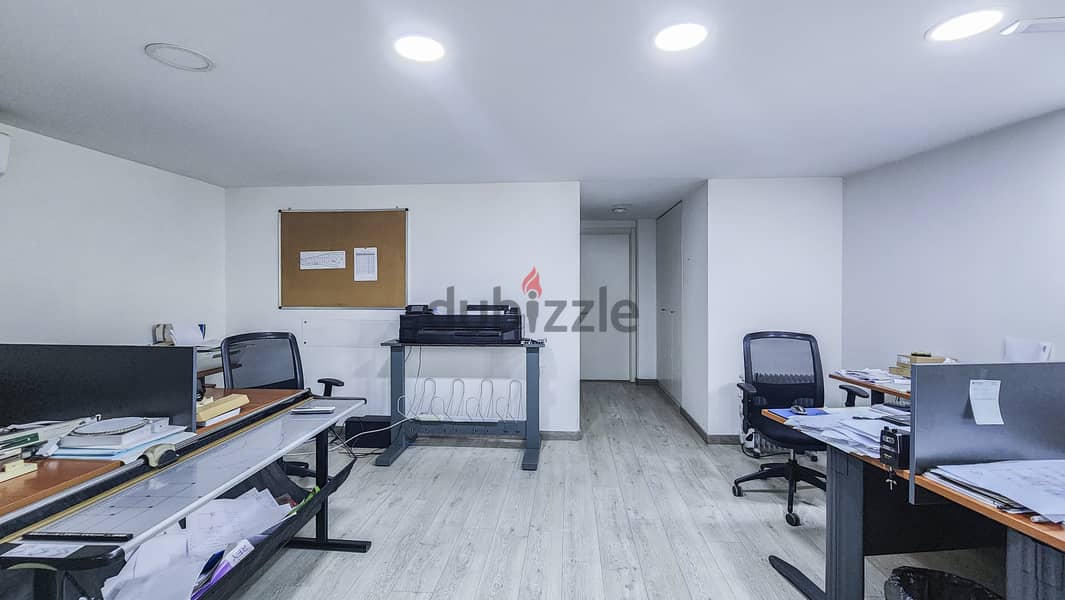 Office For Rent in Achrafieh مكتب مفروش للإيجار في الأشرفية موقع متميز 10