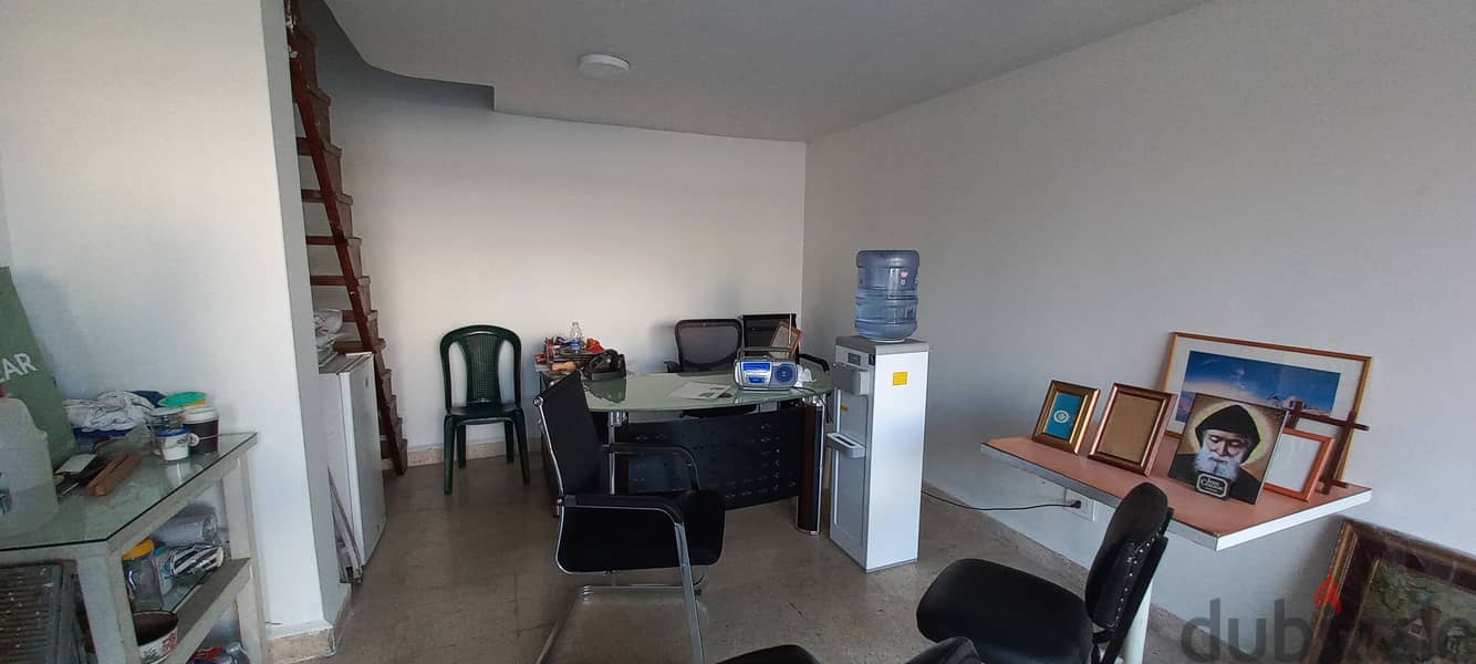 Shop with mezzanine in Jal el dib for rent 5