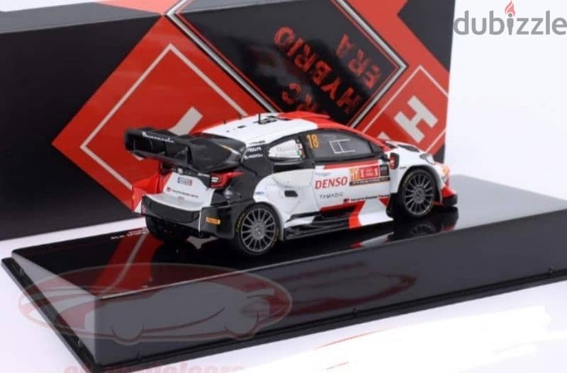 Toyota GR Yaris (Rally 2022) diecast car model 1;43. 4