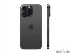 Iphone 15 Pro Max black 0