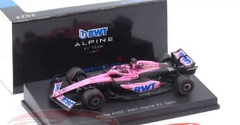 Alpine A523 BWT F1 diecast car model 1;64.