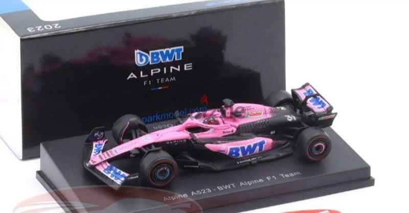 Alpine A523 BWT F1 diecast car model 1;64. 0