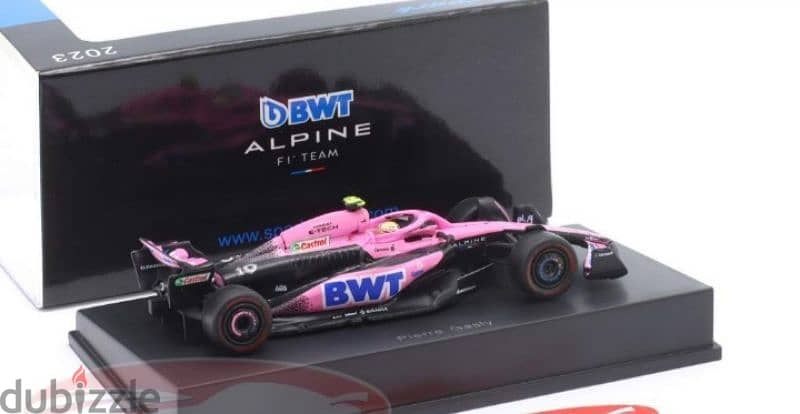 Alpine A523 BWT F1 diecast car model 1;64. 1