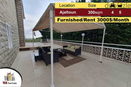 Ajaltoun 300m2 | Rarely Used | Private Pool /Garden | Furnished | DA/K